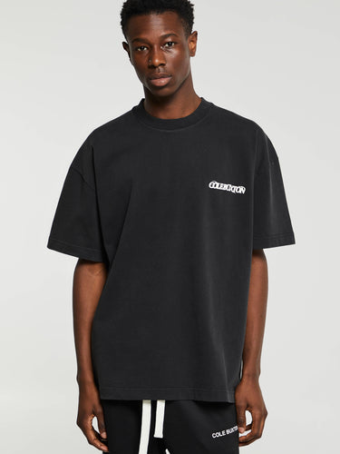 Cole Buxton - Balearic T-Shirt in Vintage Black