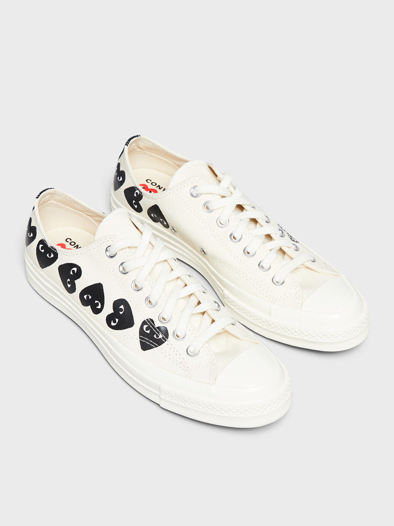Multi Heart CT70 Low Top Sneakers in White