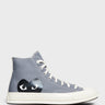 CONVERSE COMME DES GARCONS - New Big Heart CT20 Hi Top Shoes in Grey
