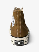 Converse - Chuck 70 High Top Canvas Sneakers in Bog Down/Egret/Black