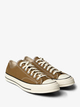 Converse - Chuck 70 Low Top Canvas Sneakers in Bog Down/Egret/Black