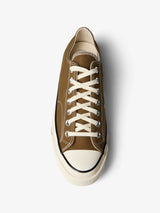 Converse - Chuck 70 Low Top Canvas Sneakers in Bog Down/Egret/Black
