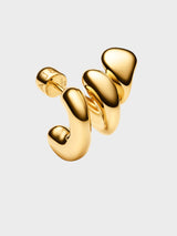 Maria Black - Coil Crawler Earring with Gold Plating