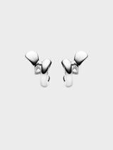 Maria Black - Coil Whirl Stud Earring in Silver