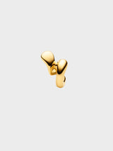 Maria Black - Coil Whirl Stud Earring with Gold Plating