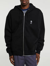 Dancer - OG Logo Zip Hood in Black