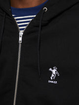 Dancer - OG Logo Zip Hood in Black