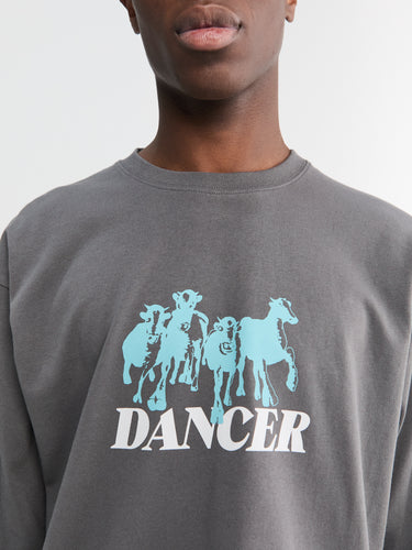 Dancer - Step Aside T-Shirt in Charcoal