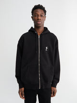 Dancer - OG Zip Logo Hoodie in Black
