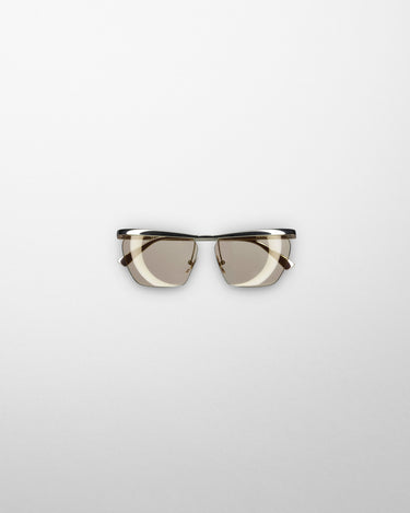 Phoebe Philo - Mono Metal Sunglasses in Palladium