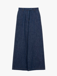 Dries Van Noten - Penn Wide Denim Pants in Indigo