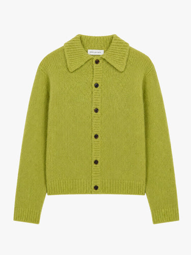 Dries Van Noten - Mora Cardigan in Lime