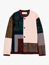 Dries Van Noten - Patchwork Panel Jacket in Dessin B