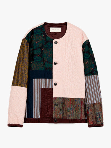 Dries Van Noten - Patchwork Panel Jacket in Dessin B