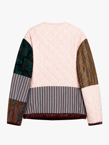 Dries Van Noten - Patchwork Panel Jacket in Dessin B