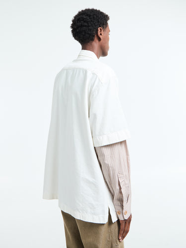 Dries Van Noten - Cassen Denim Shirt in Off-White