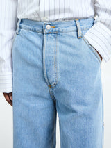 Dries Van Noten - Pickerby Denim Pants in Light Blue