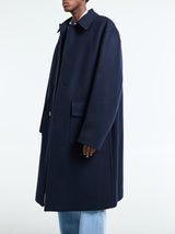 Dries Van Noten - Randale Coat in Navy