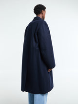 Dries Van Noten - Randale Coat in Navy