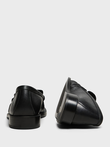 Dries Van Noten - Leather Loafers in Black