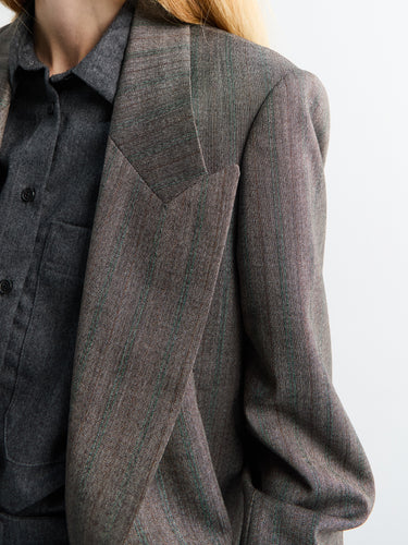 Dries Van Noten - Blink Jacket in Grey Melange
