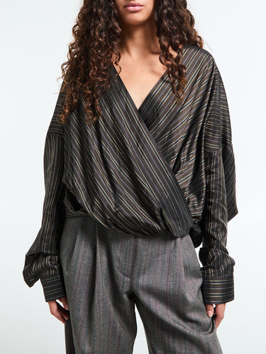 Dries Van Noten - Camiel Shirt in Brown