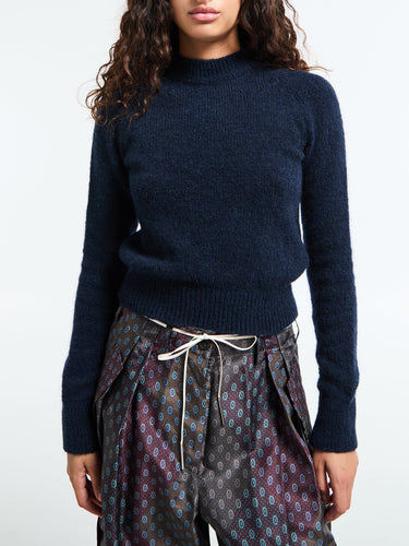 Dries Van Noten - Texas Sweater in Navy