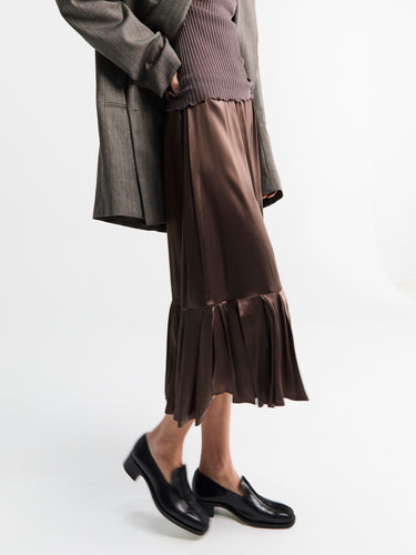 Dries Van Noten - Sprity Skirt in Brown