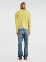 Dries Van Noten - Mora Cardigan in Lime