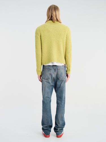 Dries Van Noten - Mora Cardigan in Lime