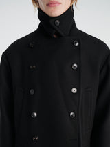 Dries Van Noten - Wool Coat in Black