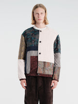 Dries Van Noten - Patchwork Panel Jacket in Dessin B