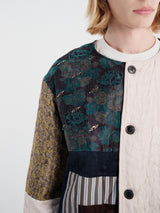 Dries Van Noten - Patchwork Panel Jacket in Dessin B