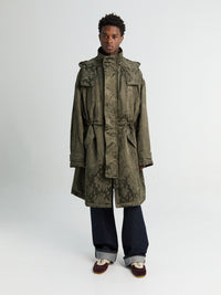 Dries Van Noten - Roxer Coat in Khaki