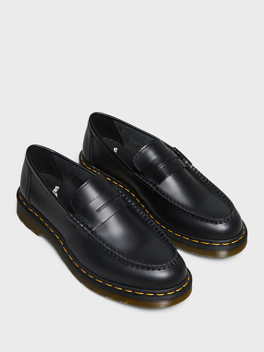 Dr. Martens - Penton Loafers in Black Smooth