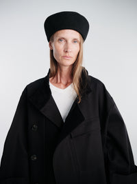 The Frankie Shop - Noxley Pillbox Hat in Black