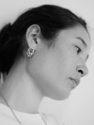 Lié Studio - The Vera Earrings in Silver