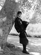 Khaite - Nina Skirt in Almandine