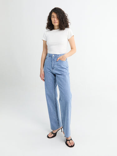 Dunst - Summer Straight Jeans in Light Blue