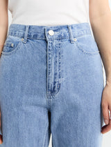 Dunst - Summer Straight Jeans in Light Blue