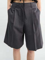 Dunst - Bermuda Shorts in Charcoal Grey