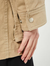 Dunst - Unisex Vintage Half Work Jacket in Beige
