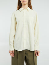 Dunst - Unisex Classic Oversized Shirt in Lemon Stripe