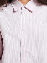 Dunst - Unisex Informal Shirt in Soft Pink Stripe