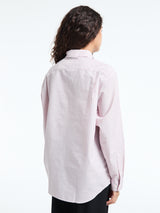 Dunst - Unisex Informal Shirt in Soft Pink Stripe