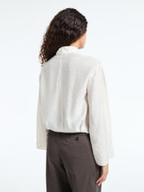 Dunst - Tie Blouse in Cream