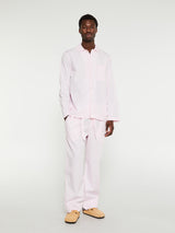 Tekla - Poplin Pyjamas Pants in Soft Pink