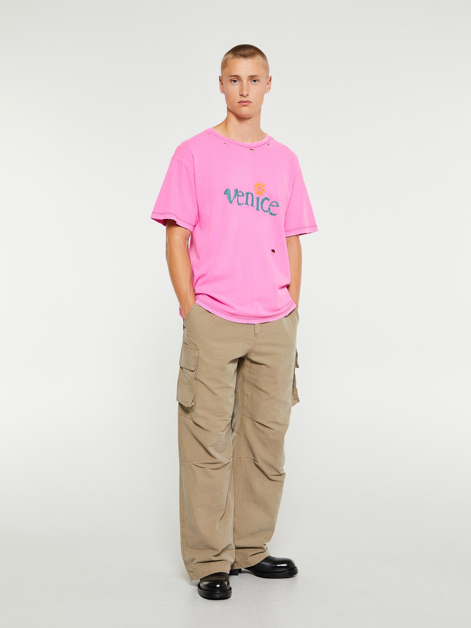 Venice T-Shirt i Pink