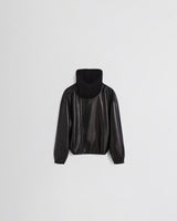 Phoebe Philo - Rib Neck Jacket in Black
