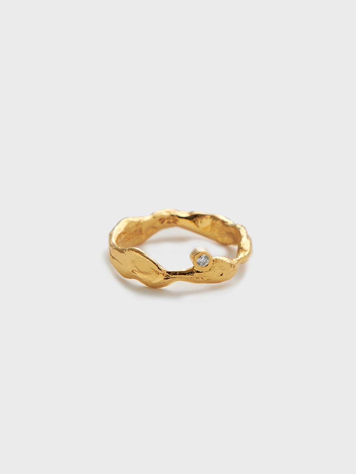 Lea Hoyer - Elin Ring in Gold Plating